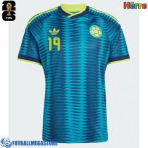 Fotballdrakt Herre Colombia Rafael Santos Borre #19 Bortedrakt VM 2026 Kortermet